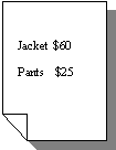 Reserved: Jacket  $60
Pants    $25